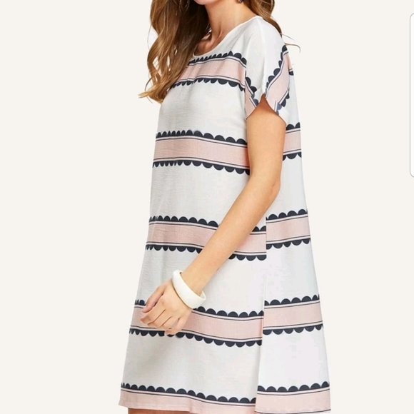 STRIPED DRESS - Picture 3 of 4